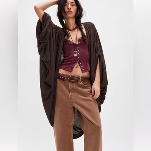 Oversized Cocoon Duster